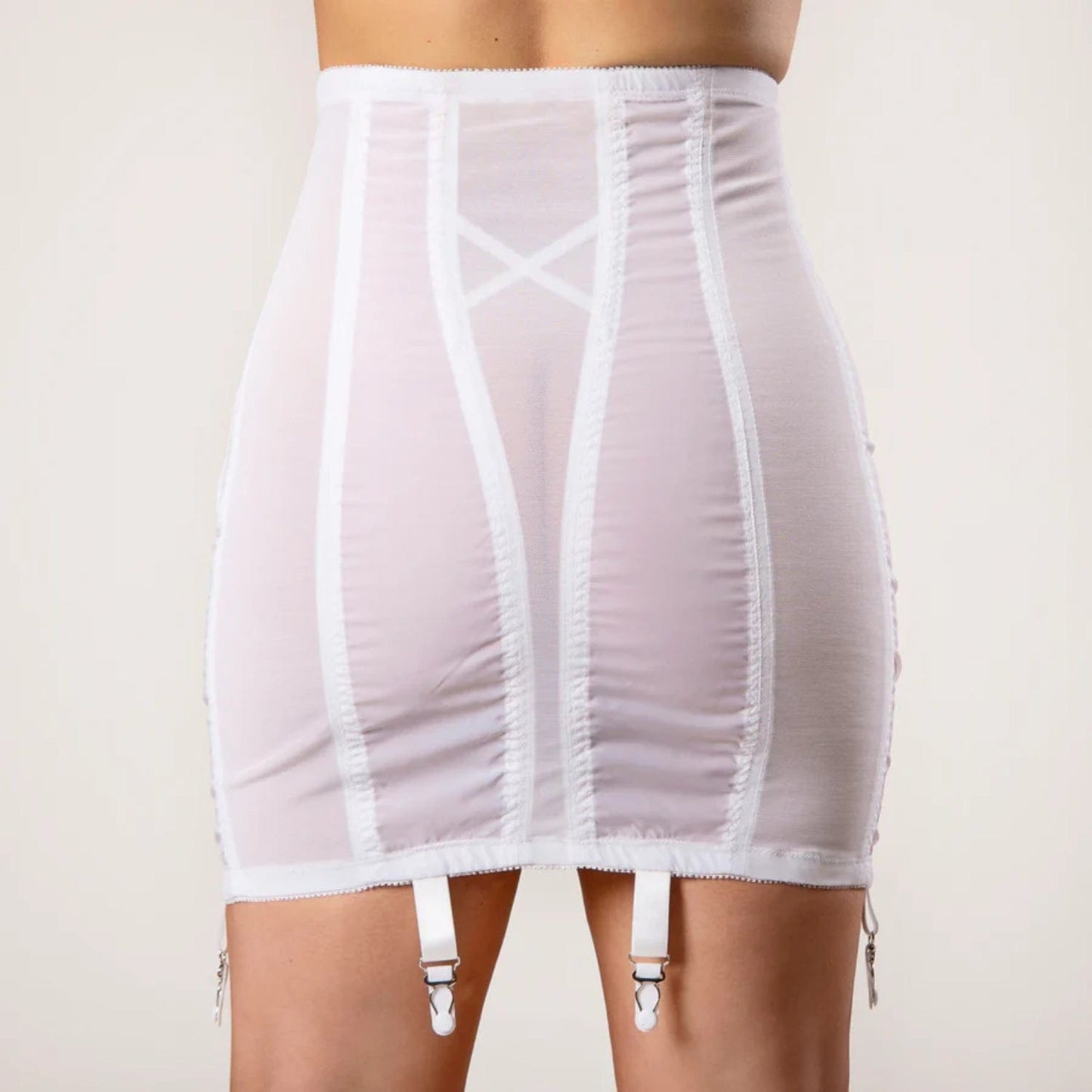 Style 1294 | Open Bottom Girdle Extra Firm Shaping | Zipper + Hook Closure | Sizes M–8X