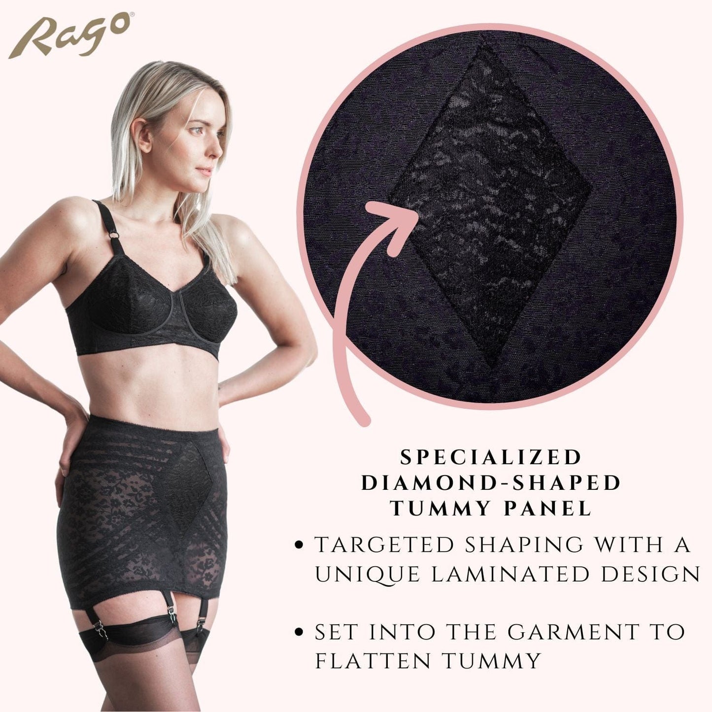 Style 1357 | Open Bottom Girdle Extra Firm Shaping