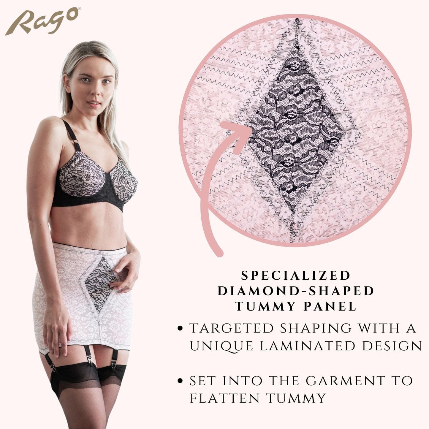 Style 1357 | Open Bottom Girdle Extra Firm Shaping