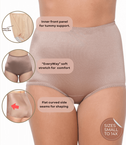 Light Shaping Tummy Control Panty with Inner lining | Style 511