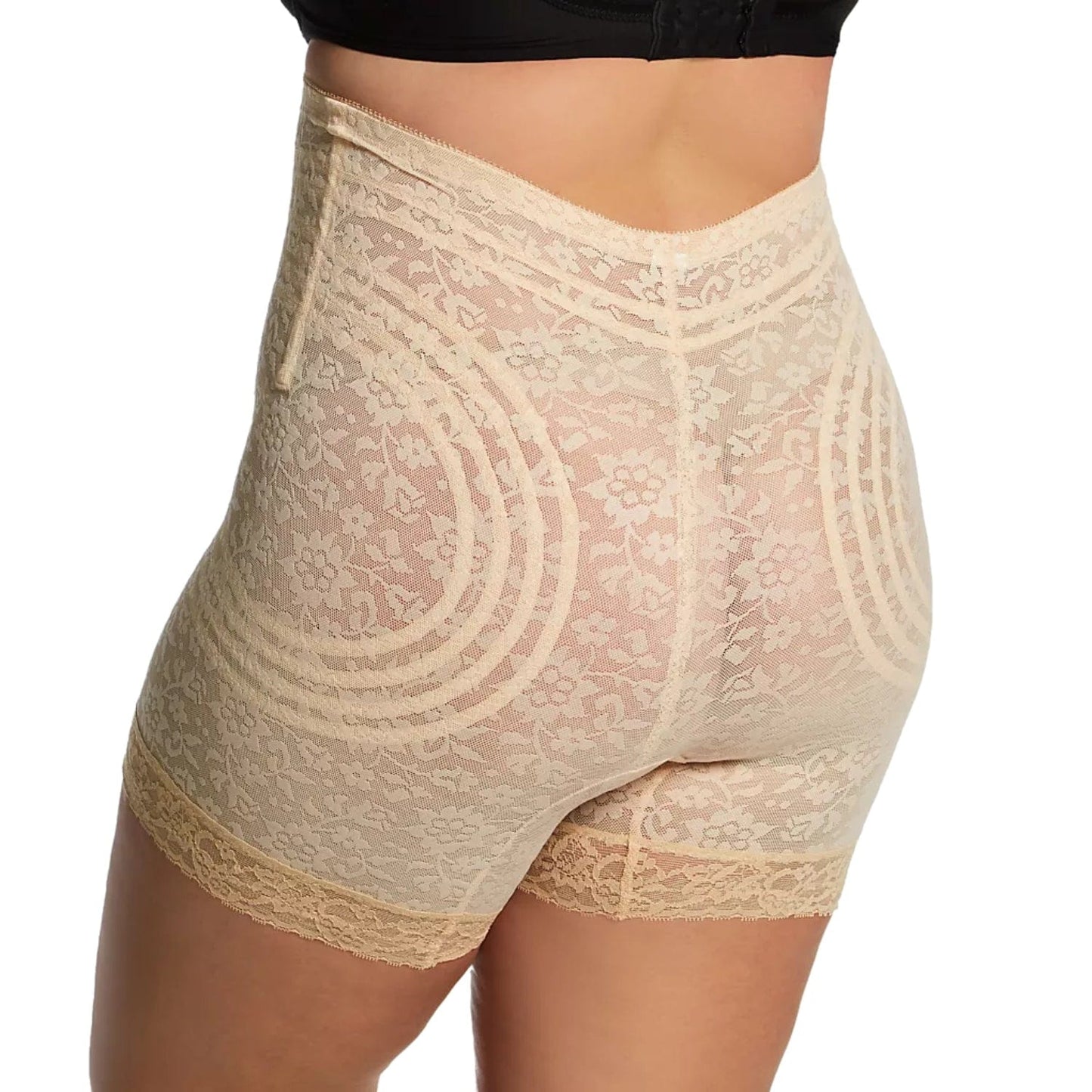 Style 6207 | No Roll High Waist Lace Thigh Slimmer with Extra Firm Support