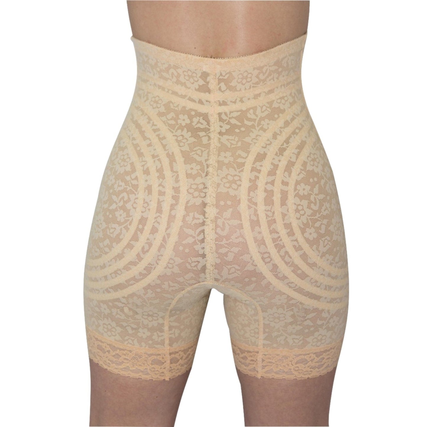 Style 6207 | No Roll High Waist Lace Thigh Slimmer with Extra Firm Support