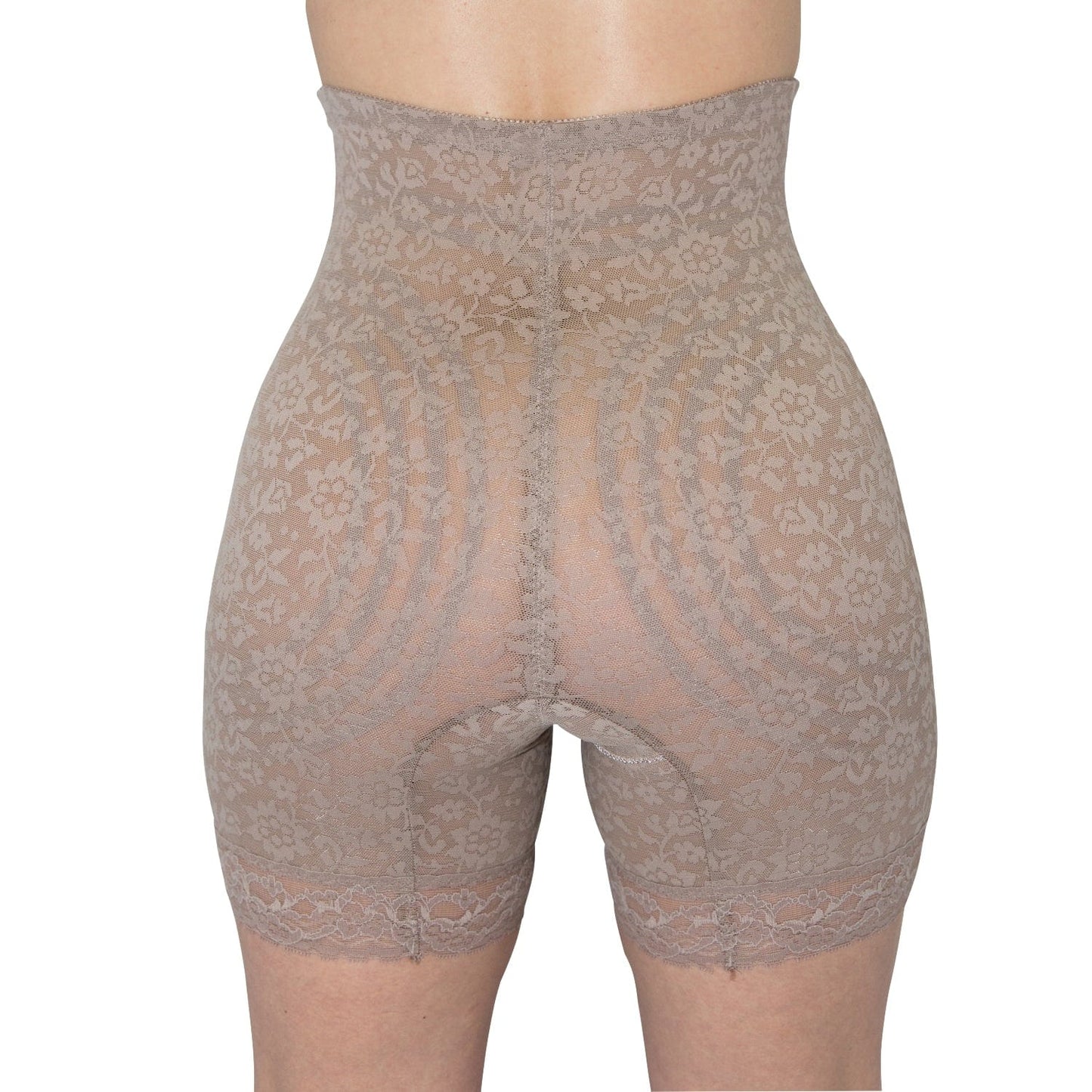 Style 6207 | No Roll High Waist Lace Thigh Slimmer with Extra Firm Support