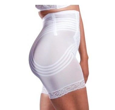 Style 6209 | Breathable High Waist Thigh Slimmer | No Roll Power Mesh Hourglass Shaper | Firm to Extra Firm Support