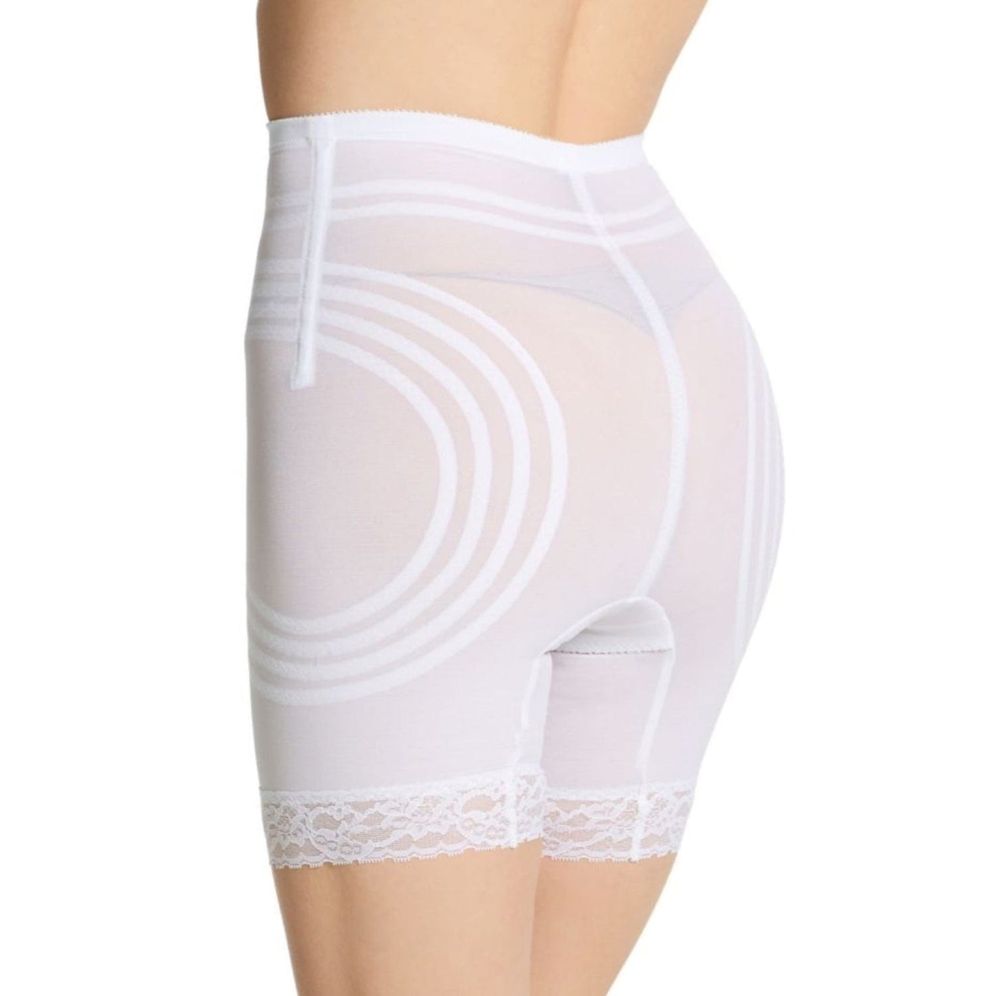 Style 6209 | Breathable High Waist Thigh Slimmer | No Roll Power Mesh Hourglass Shaper | Firm to Extra Firm Support