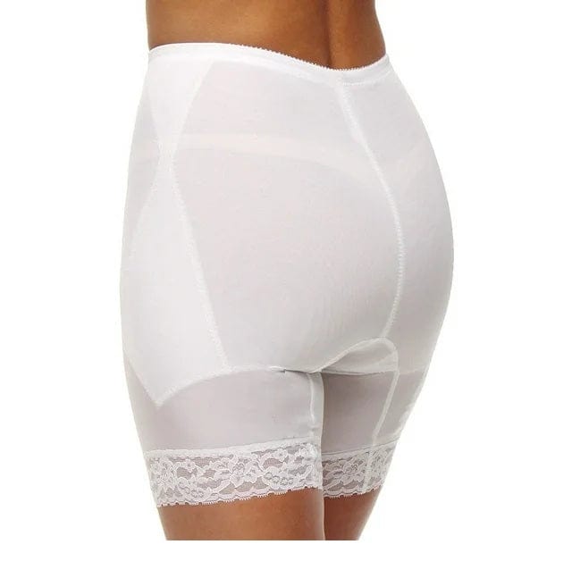Style 6795 | Waistline Thigh Slimmer with Tummy Control Panel| Memory Compression Fabric | Medium Support