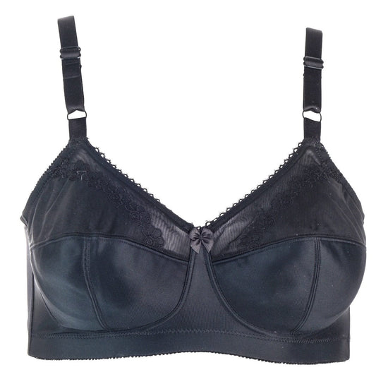 Style 7204 | Embroidered Soft Cup - Black