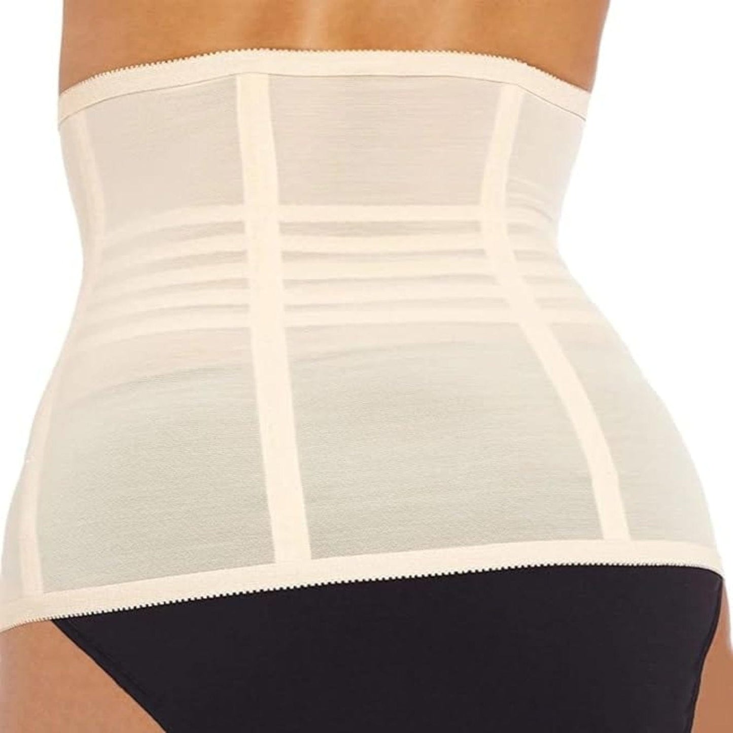 Style 821 | Shapette Powermesh Satin Panel Waist Cincher