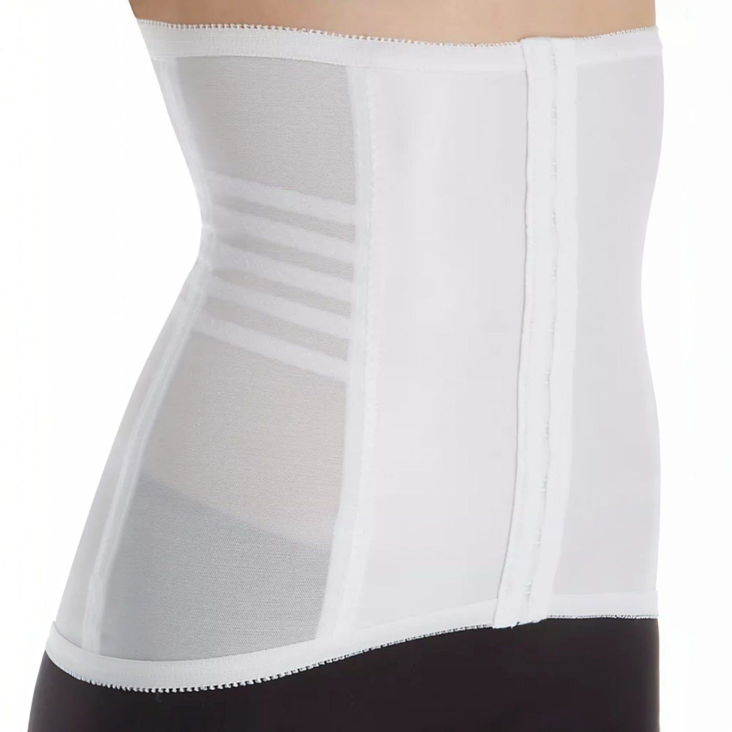 Style 821 | Shapette Powermesh Satin Panel Waist Cincher