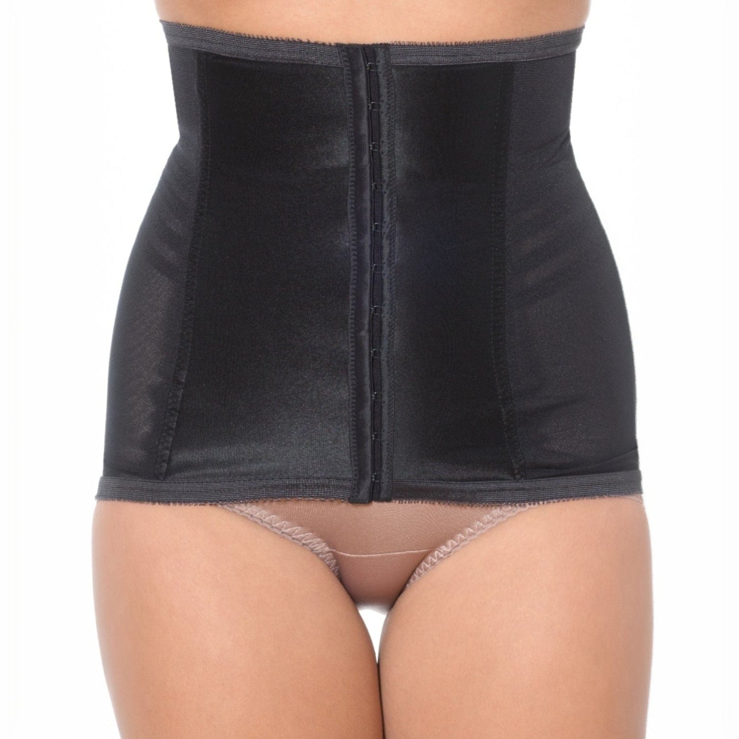 Style 821 | Shapette Powermesh Satin Panel Waist Cincher