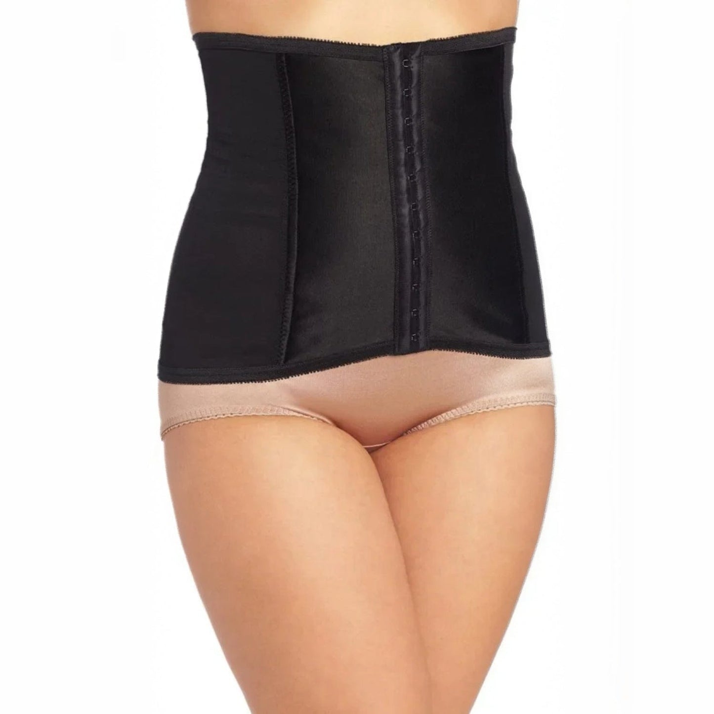 Style 821 | Shapette Powermesh Satin Panel Waist Cincher