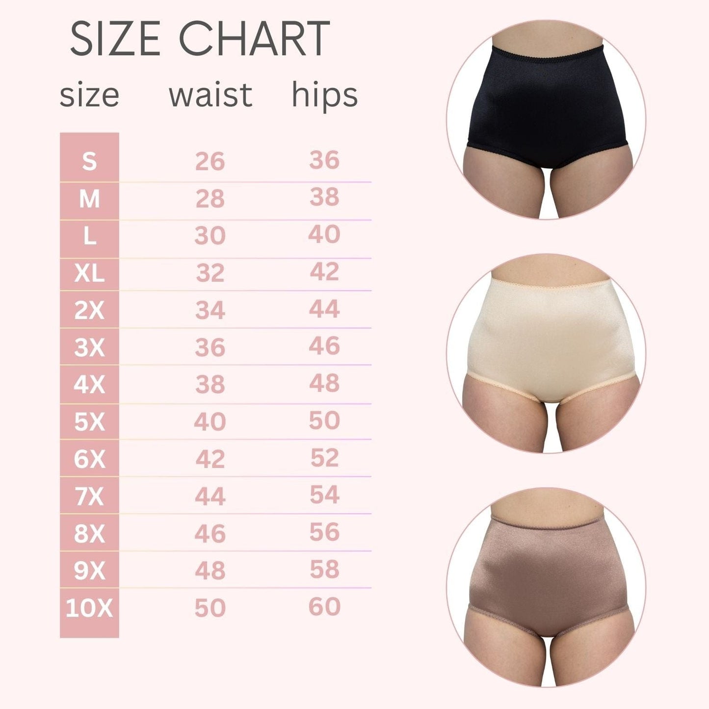 4way Stretch Full Coverage Panty, Light Shaping | Style 910