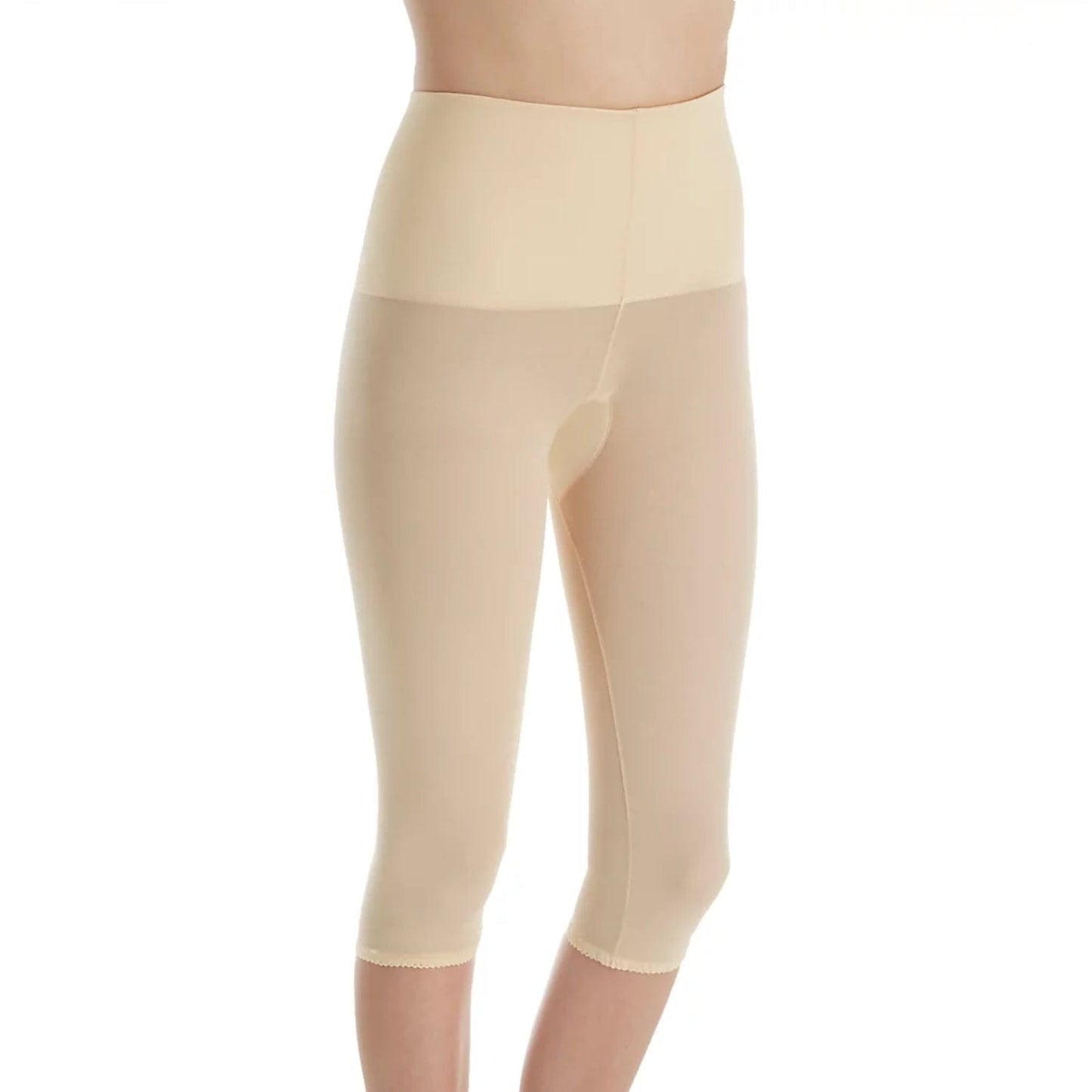 Style 9240 | Shaping Wide Band Capri Pant Liner | Light to Moderate Shaping