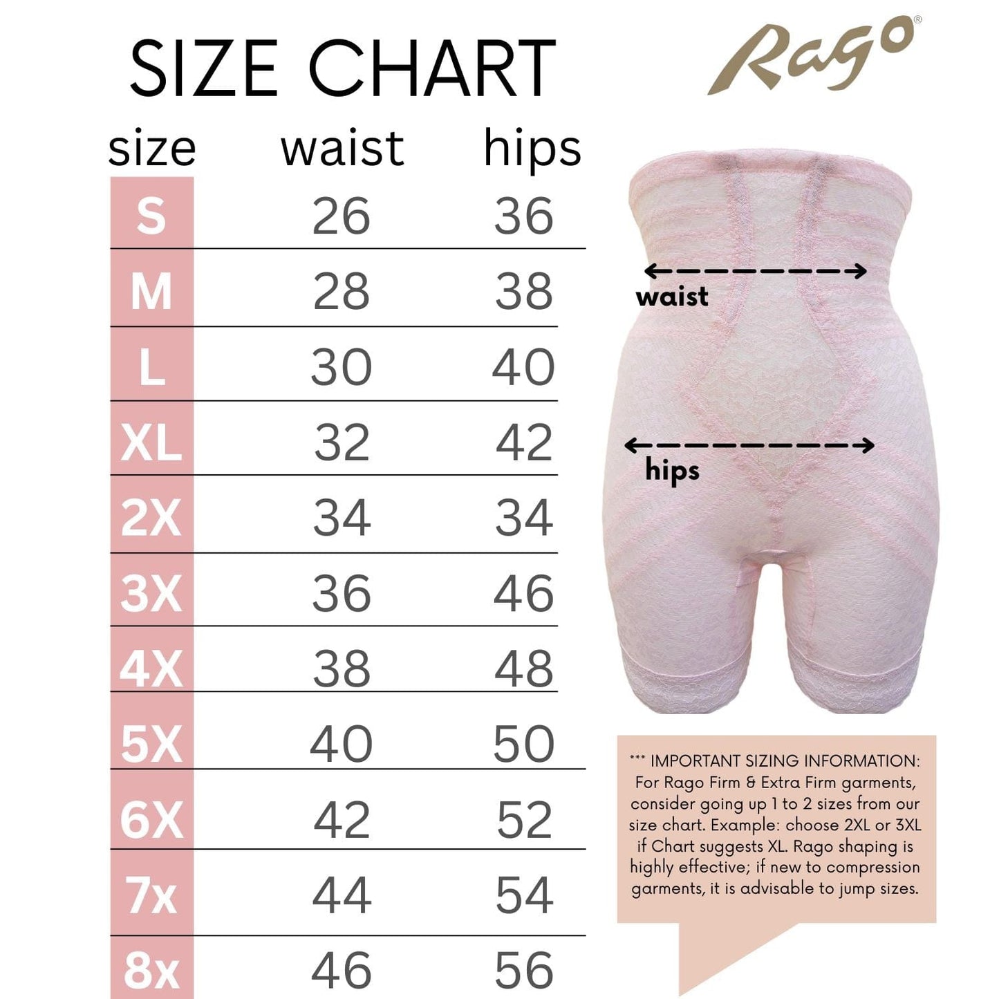 Style 6207 | No Roll High Waist Lace Thigh Slimmer with Extra Firm Support
