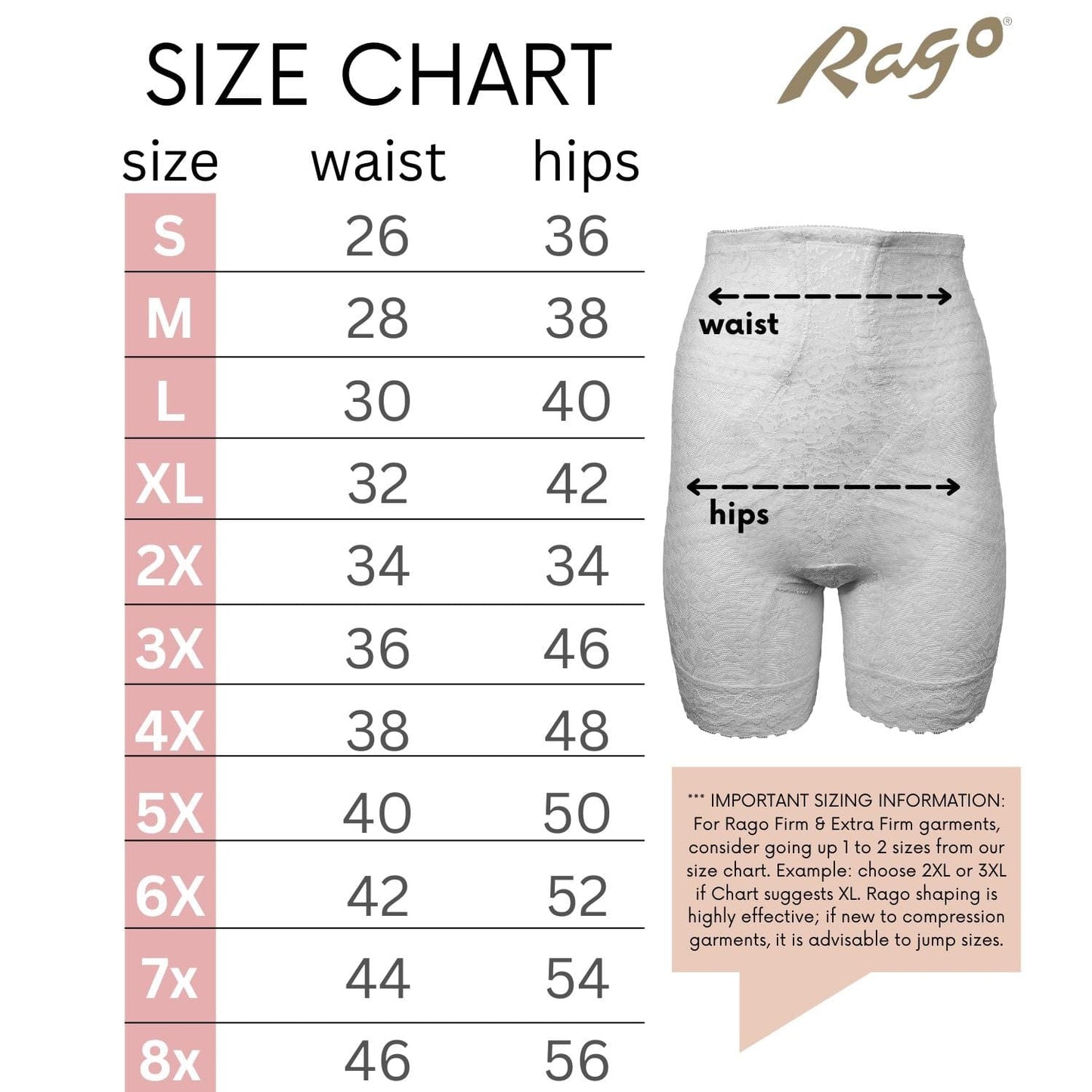 Style 6207 | No Roll High Waist Lace Thigh Slimmer with Extra Firm Support