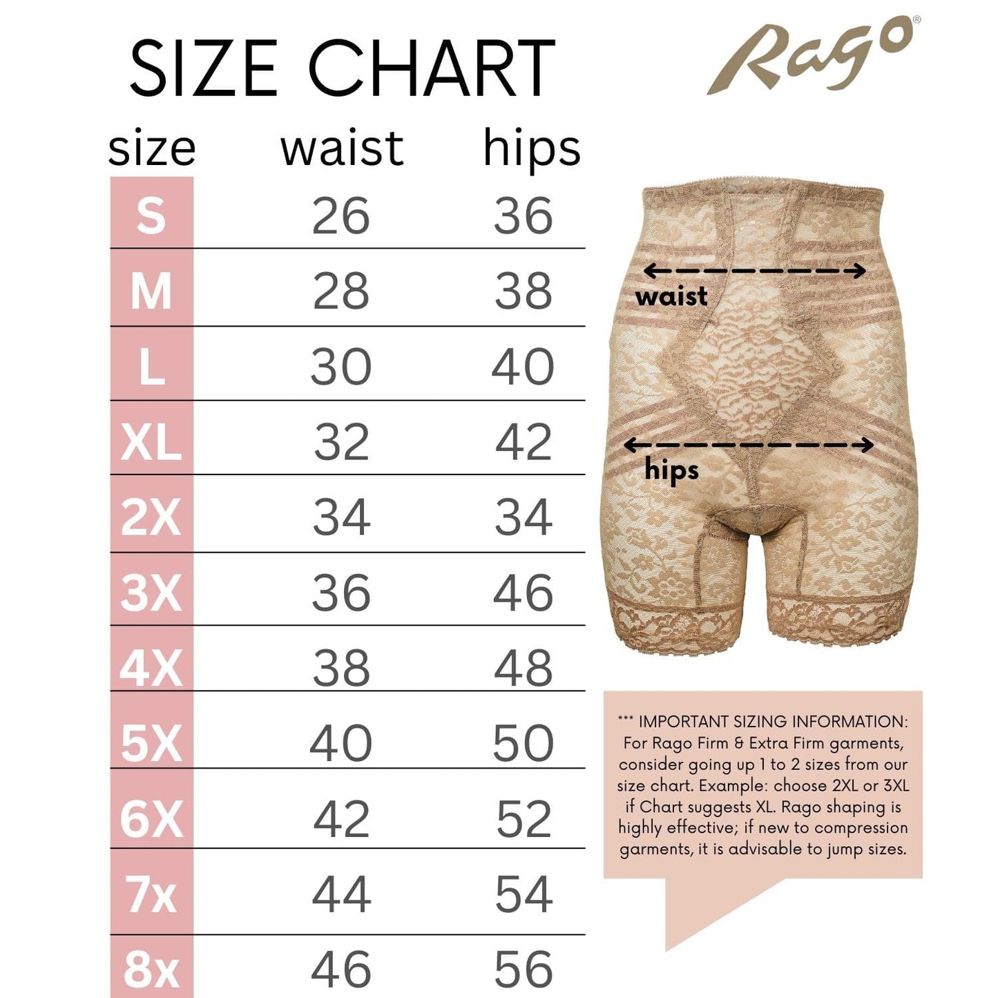 Style 6207 | No Roll High Waist Lace Thigh Slimmer with Extra Firm Support