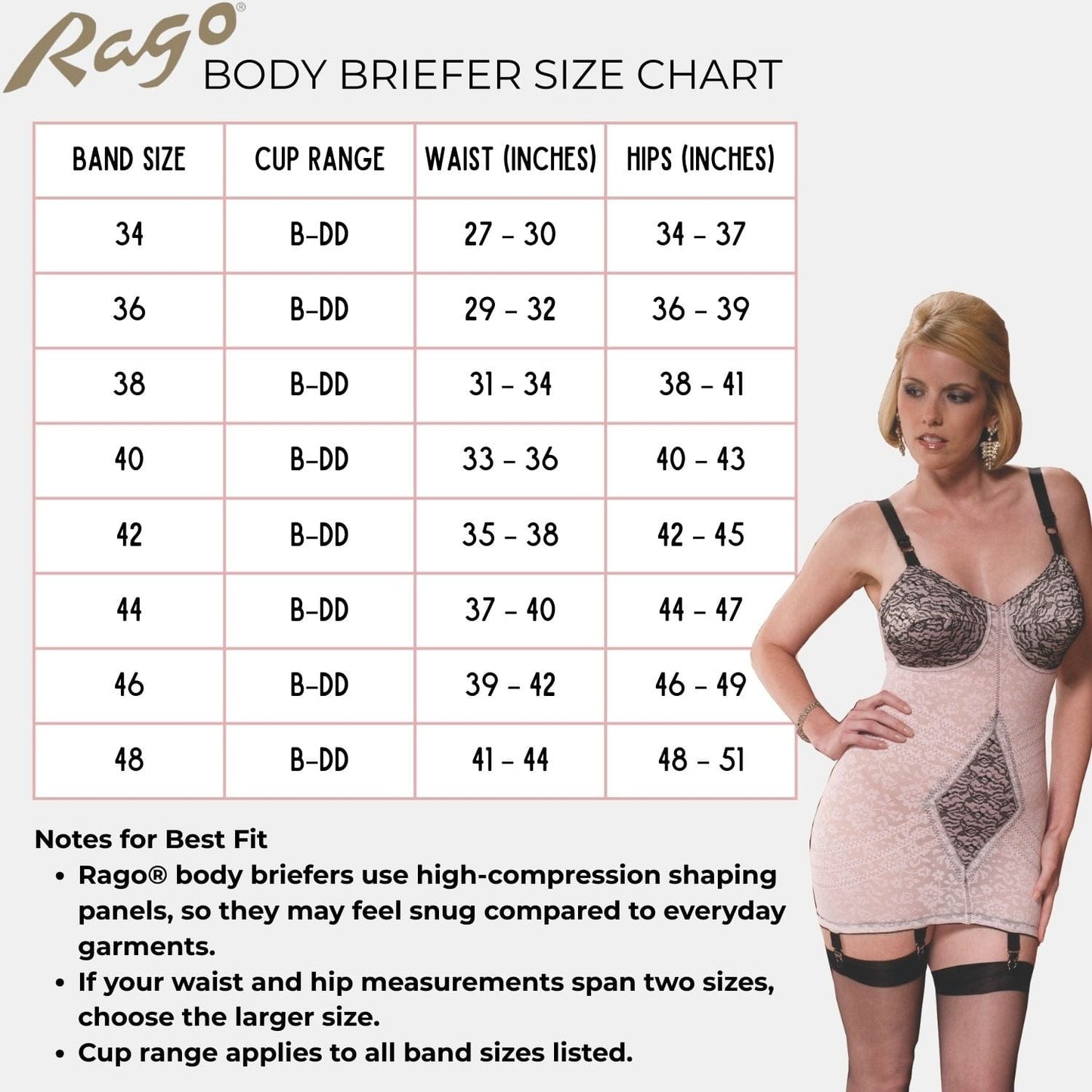 Style 9357 | Body Briefer Extra Firm Shaping - Pink/Black