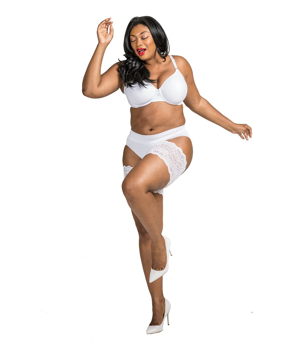 Dolce Thigh Bands by Bandelettes® | White