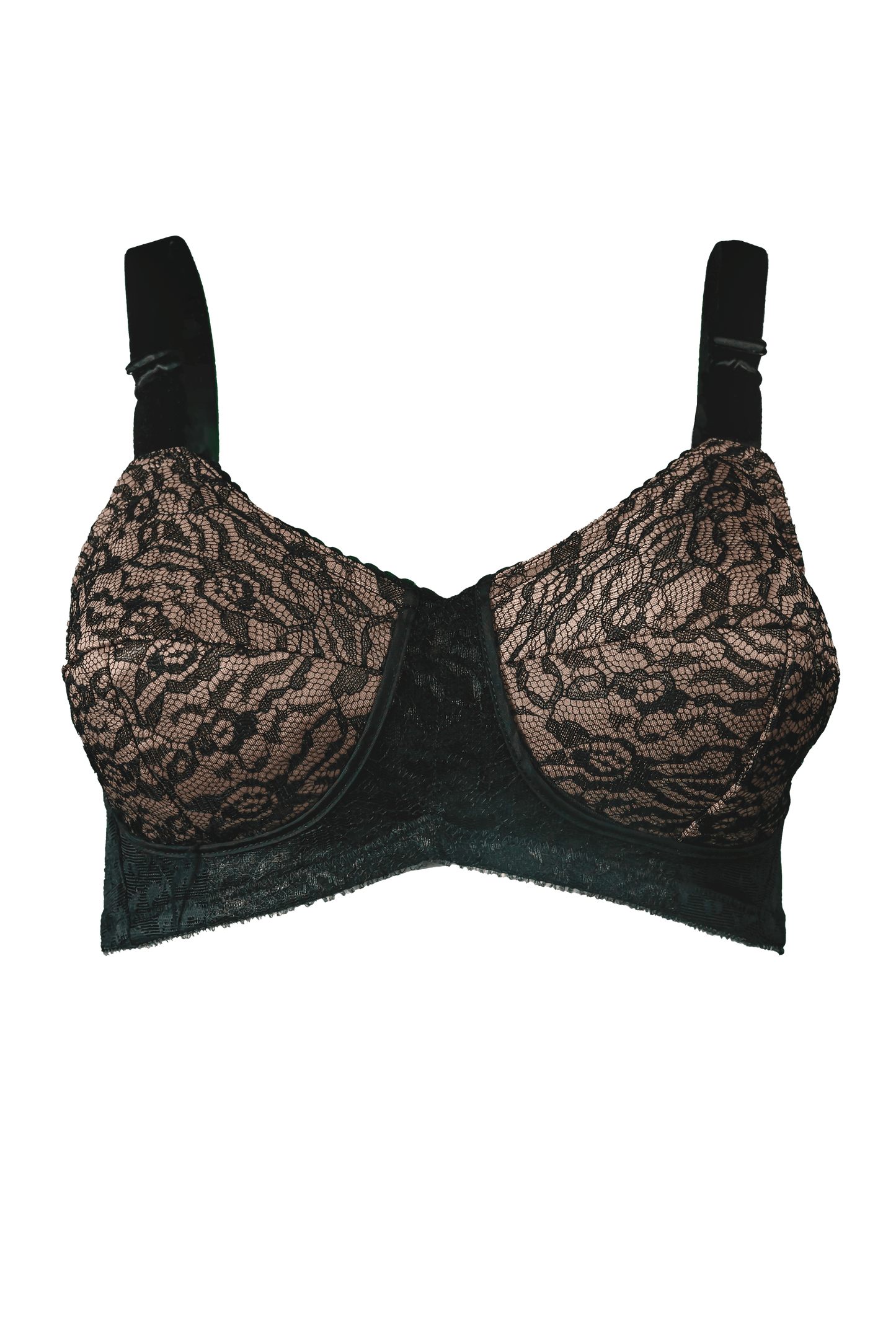 Style 2101 | Expandable Cup Wireless Shaper Bra - Mocha