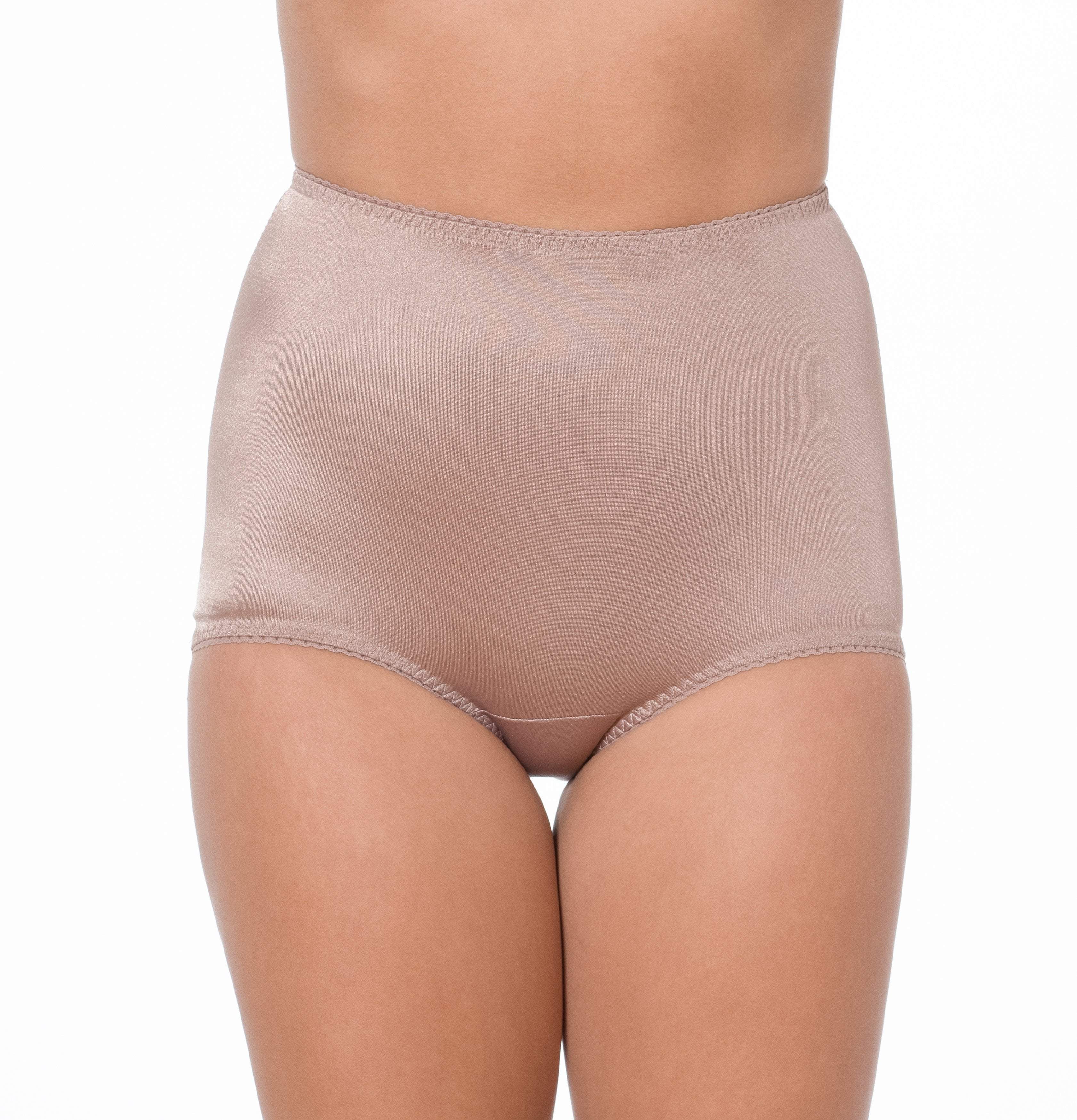 Barbra Womens Underwear High-Waist Light Tummy Control Panties Small-Plus  Size 
