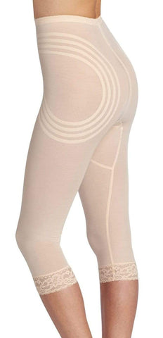 Style 6269 | Breathable Waistline Capri Pant Liner | Power Mesh Fabric | Firm to Extra Firm Support