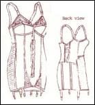 Style 8032 / 8033 / 8037 | All In One Front Zipper 15" Waist Down (Forgotten Women Vintage Collection)