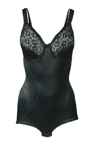 Style 8620 | Soft Cup Body Briefer - Black