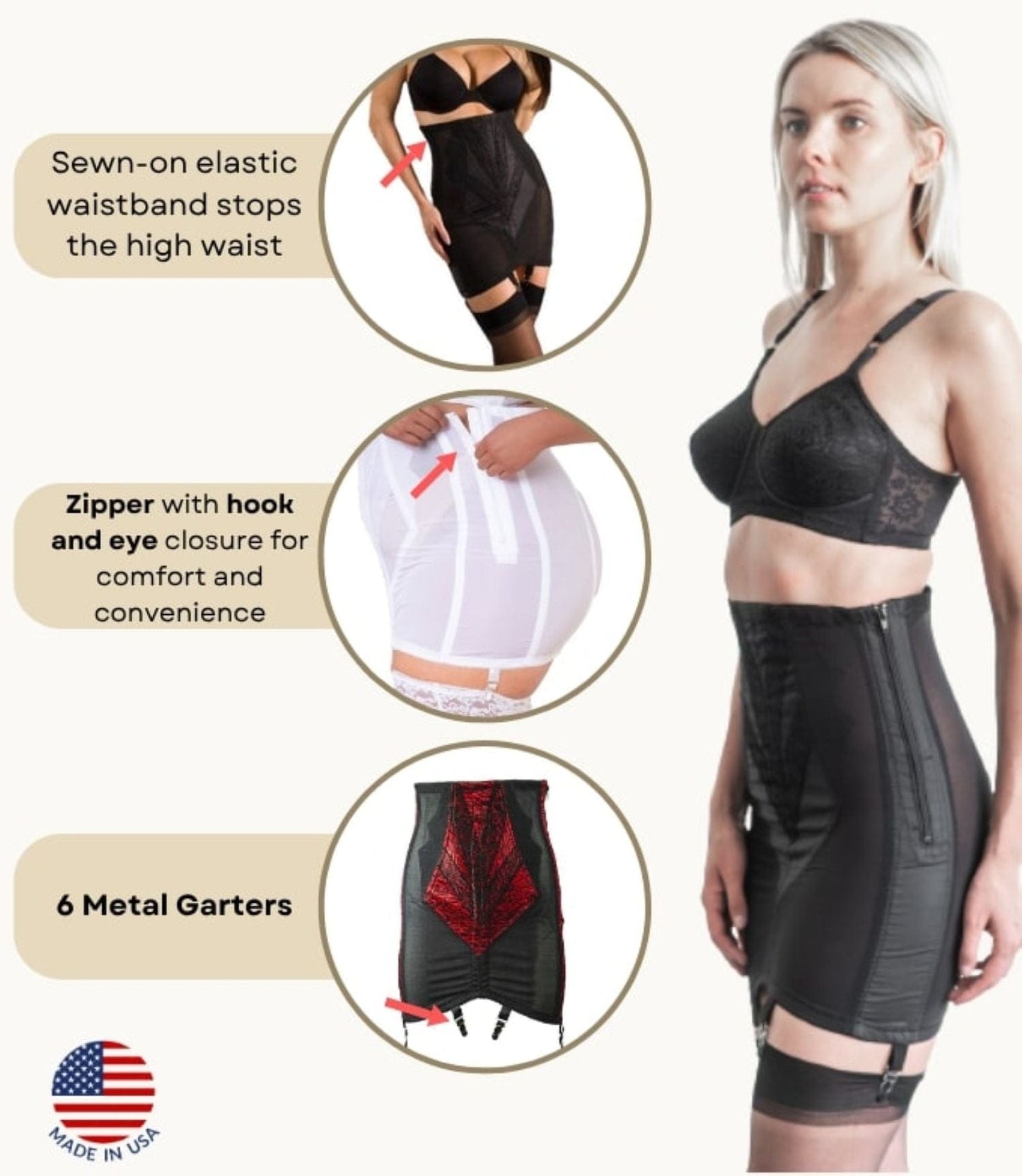 Style 1294 | Open Bottom Girdle Extra Firm Shaping