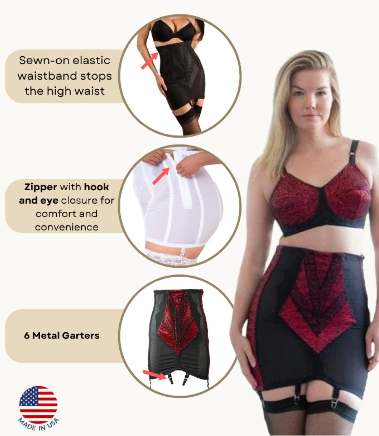 Style 1294 | Open Bottom Girdle Extra Firm Shaping