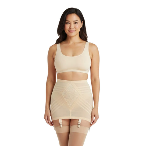Style 1359 | Waistline Open Bottom Breathable Power Mesh Fabric | Firm to Extra Firm Support
