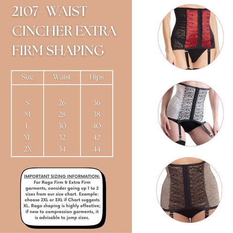 Style 2107 | Waist Trainer / Cincher Extra Firm Shaping
