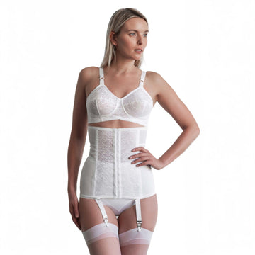 Rago 21 | Girdle with Garters | White or Black Waist Trainer Rago 21 | Girdle with Garters | White or Black Waist Trainer