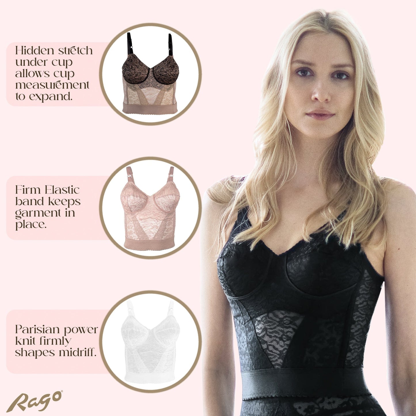 Style 2202 | Longline Wireless Expandable Cup Bra