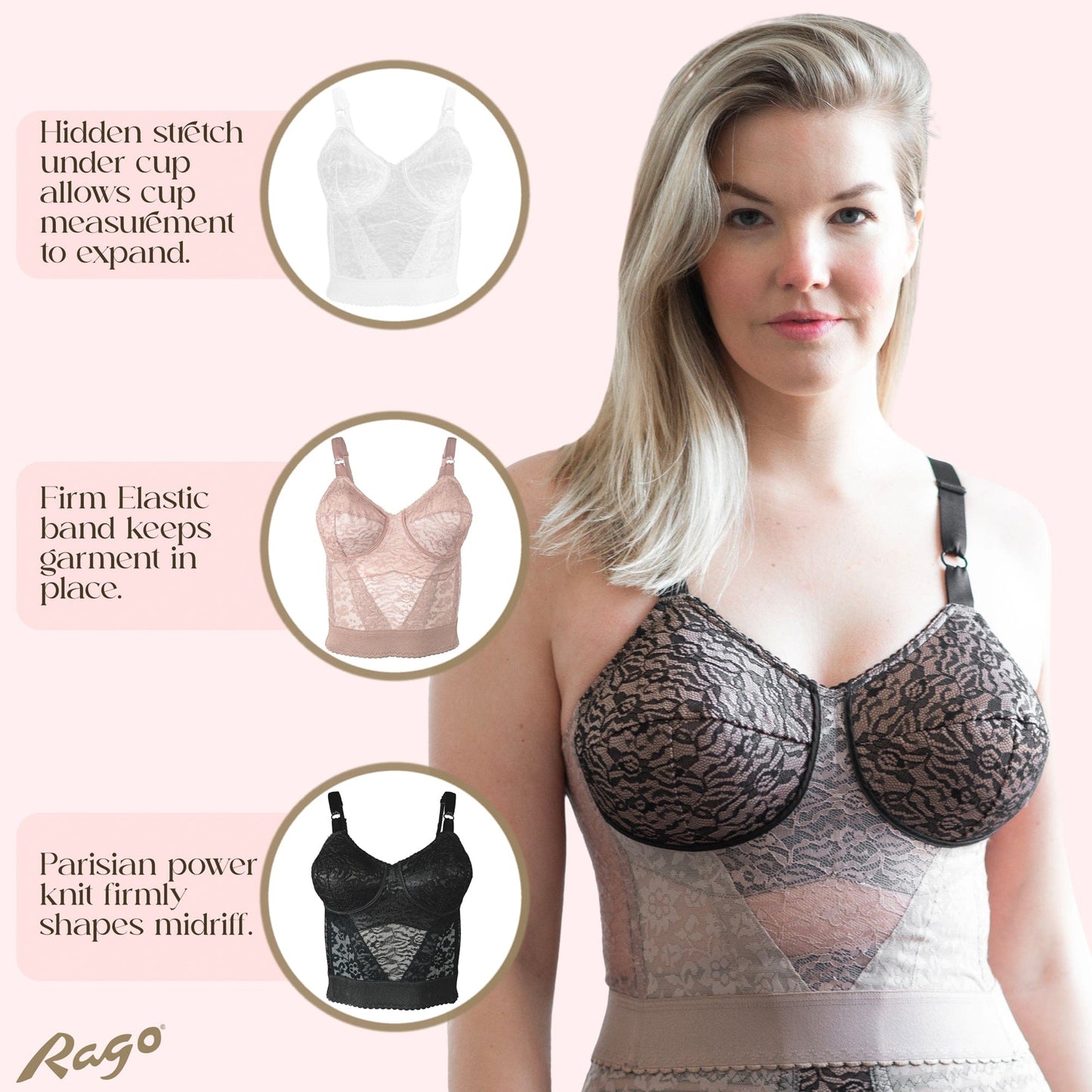 Style 2202 | Longline Wireless Expandable Cup Bra