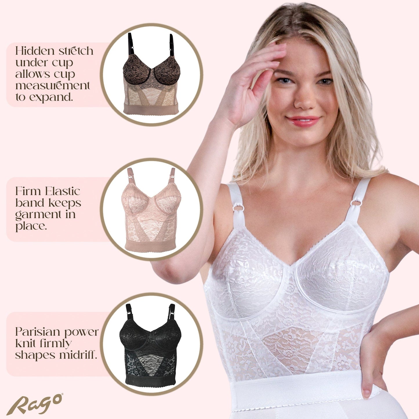 Style 2202 | Longline Wireless Expandable Cup Bra