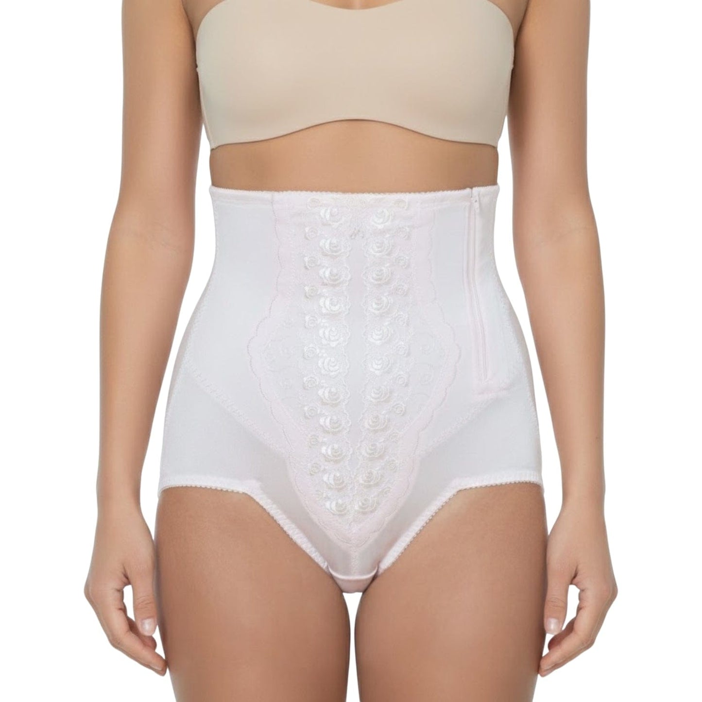Style 4085 | High Waist Brief (Side Zipper)
