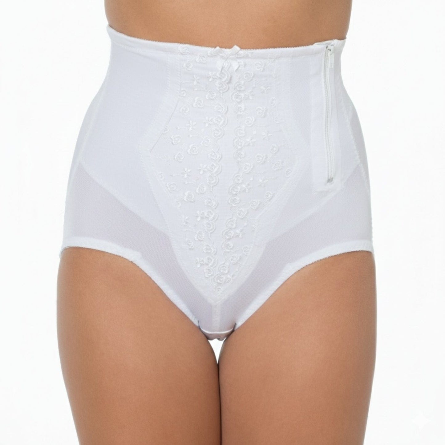 Style 4085 | High Waist Brief (Side Zipper)