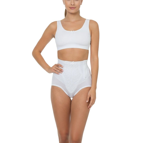 Style 4085 | High Waist Brief (Side Zipper)