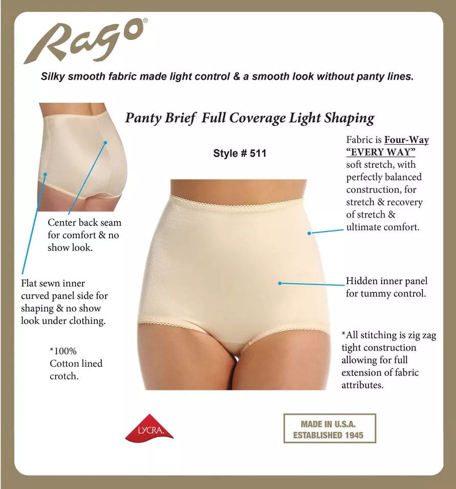 Style 511 | Panty Brief Light Shaping