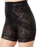 Style 6207 |  No Roll High Waist Lace Thigh Slimmer with Extra Firm Support