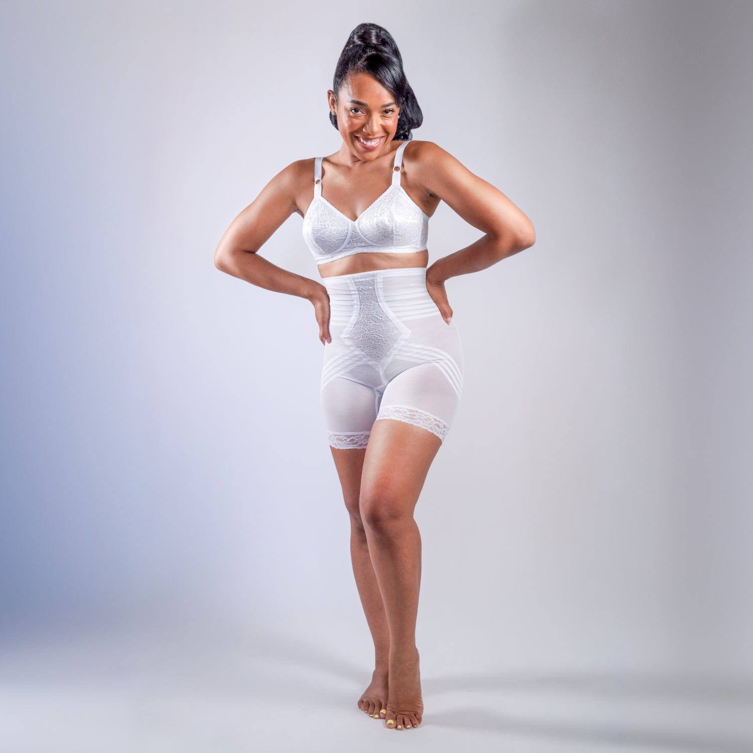 Rago 6209 | High Waist Thigh Shaper - Firm Control