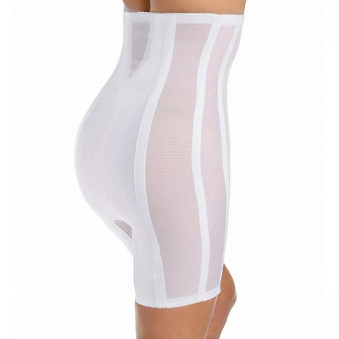 Style 6210 | High Waist Long Leg Shaper with Side Zipper |  Extra Firm Control