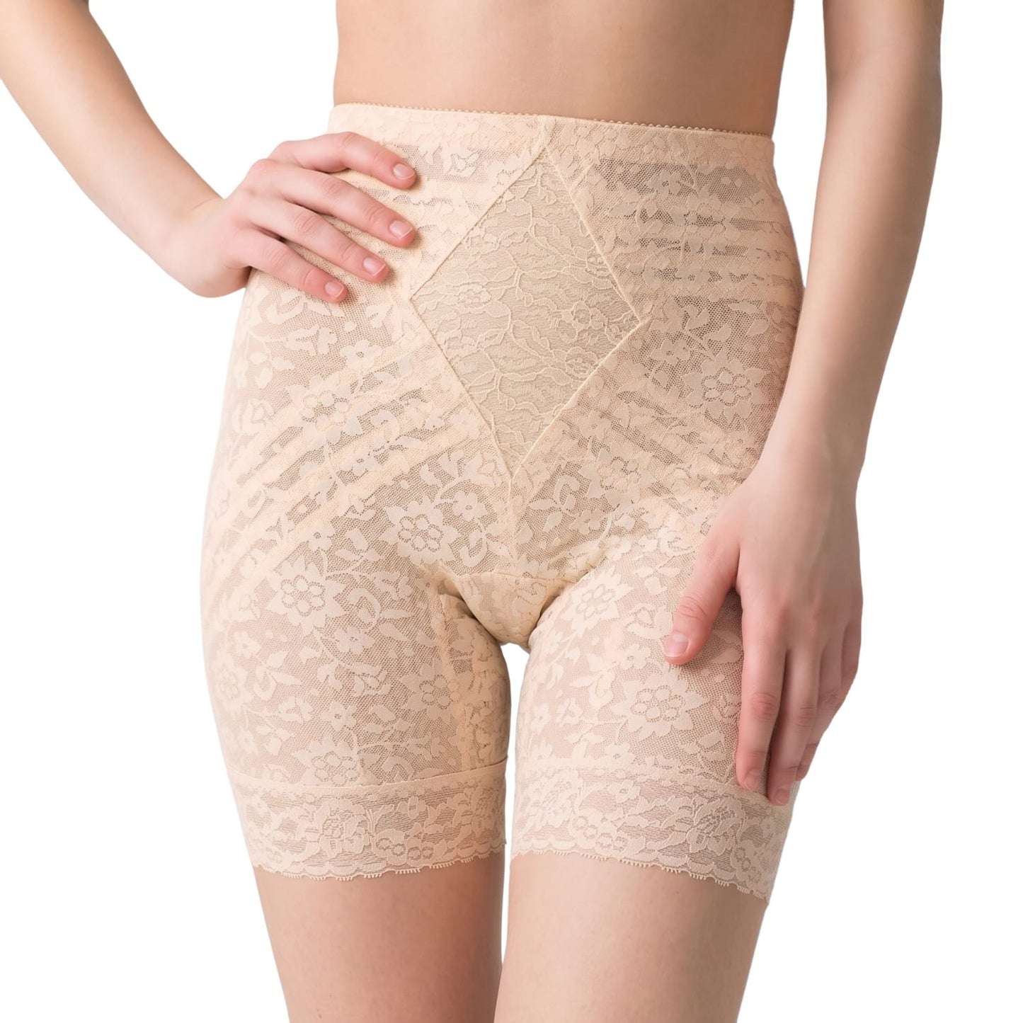 Style 6797 | Waistline Lace Thigh Slimmer | Firm to Extra Firm Support