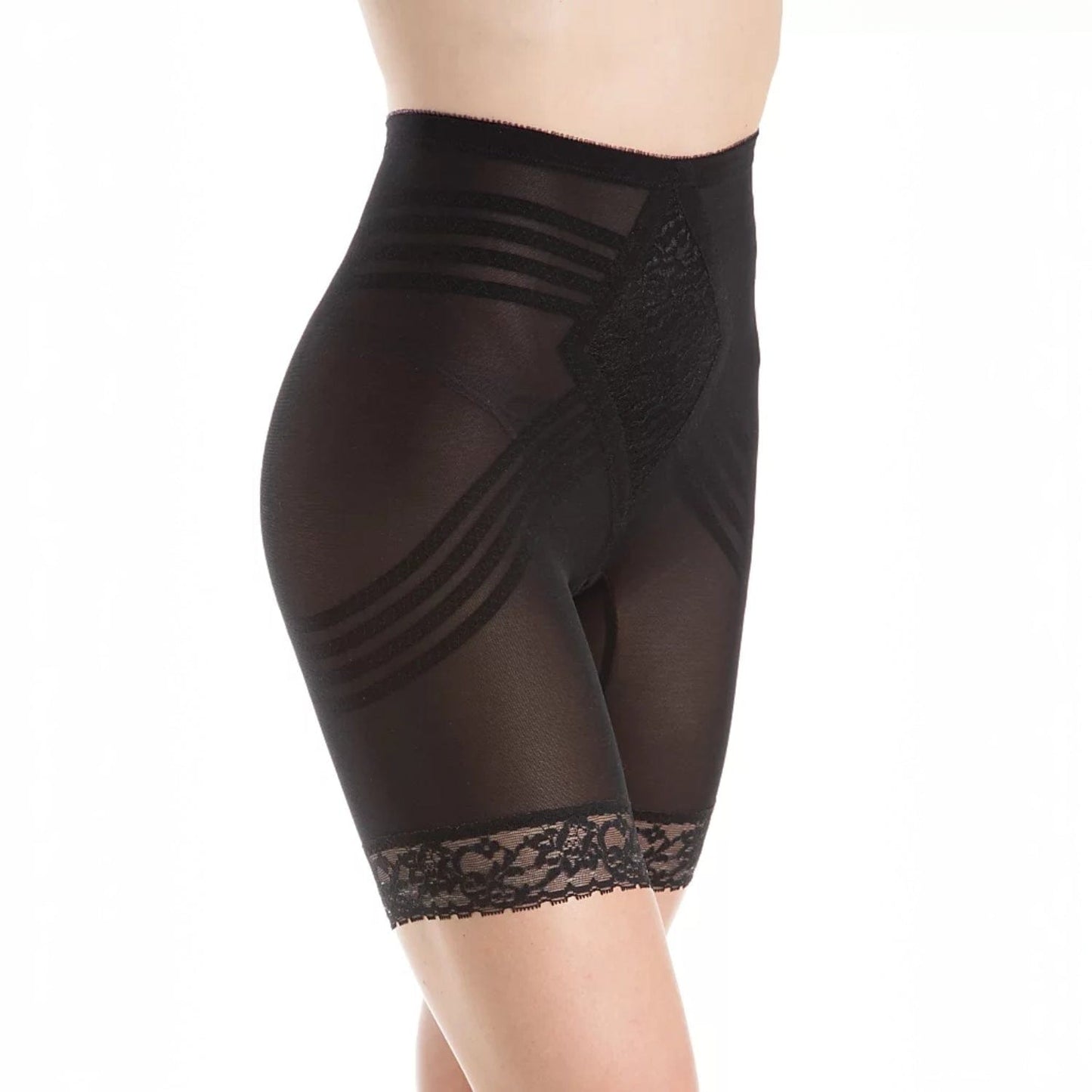 Style 679 | Power Mesh Fabric Waistline Thigh Slimmer | Firm to Extra Firm Support