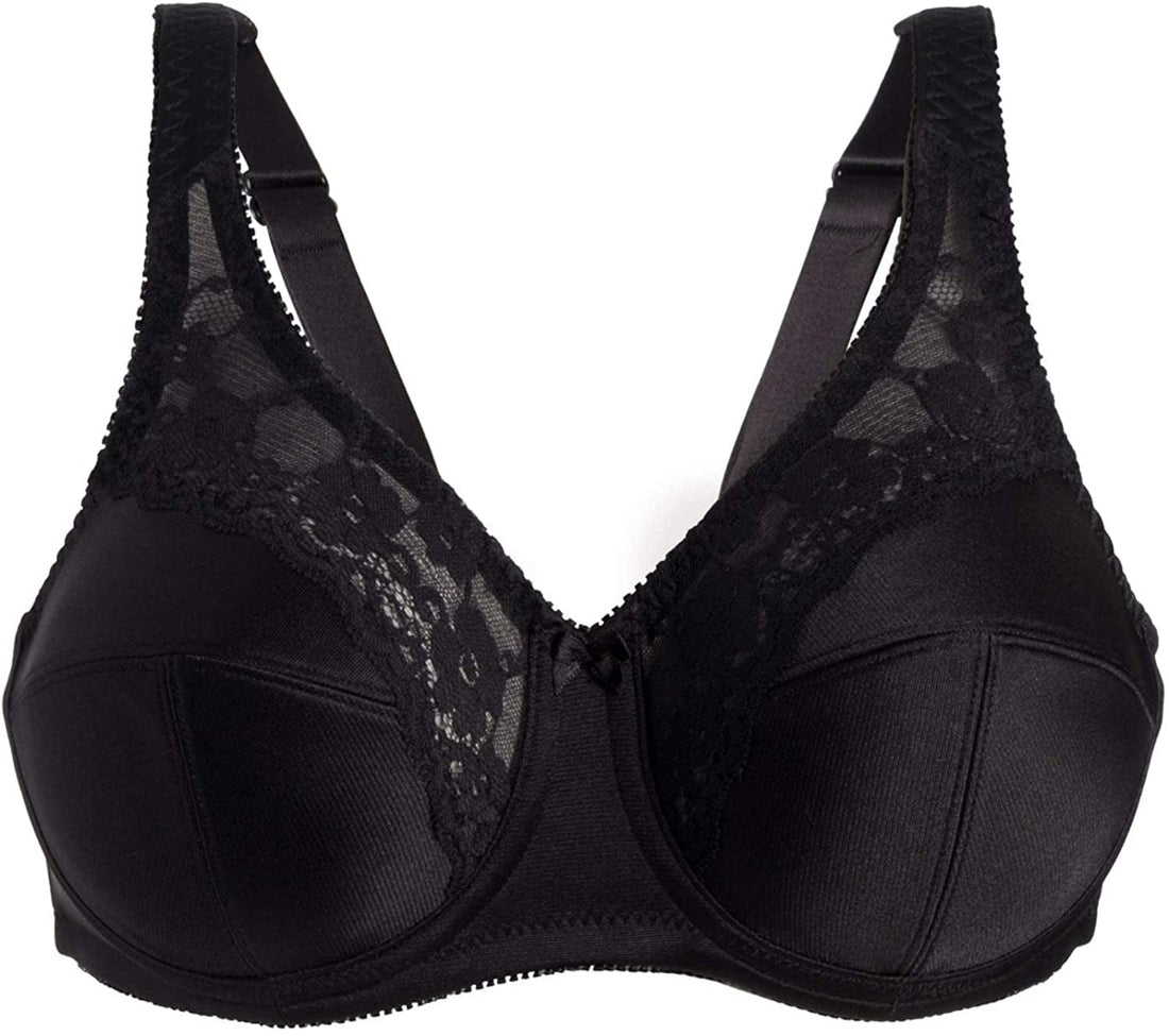 Style 7103 Full Cup Underband Support Bra with Lace – Rago Shapewear