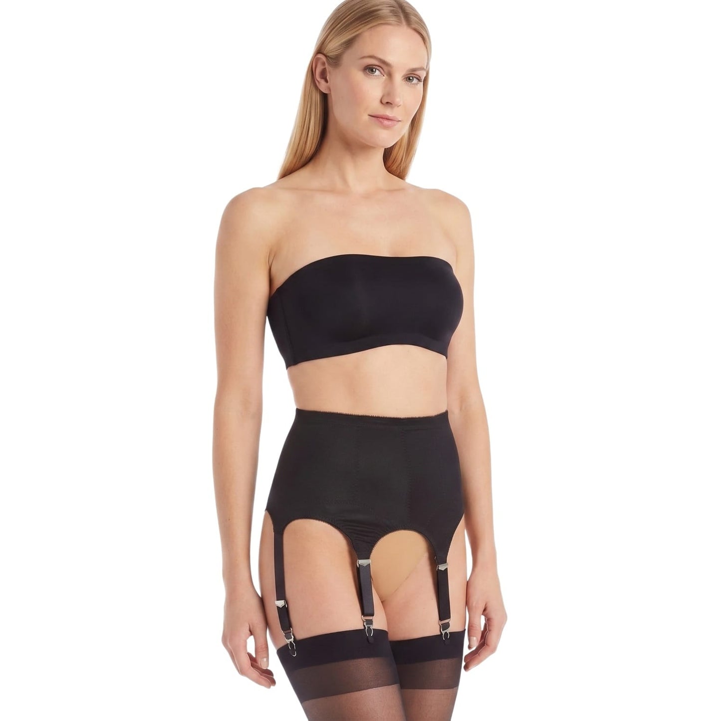 Style 72522 | Garter Belt | Six Metal Garters | Moderate Shaping & Tummy Control