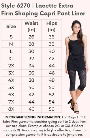 Style 6270 | Leg Shaper Leggings Extra Firm Shaping