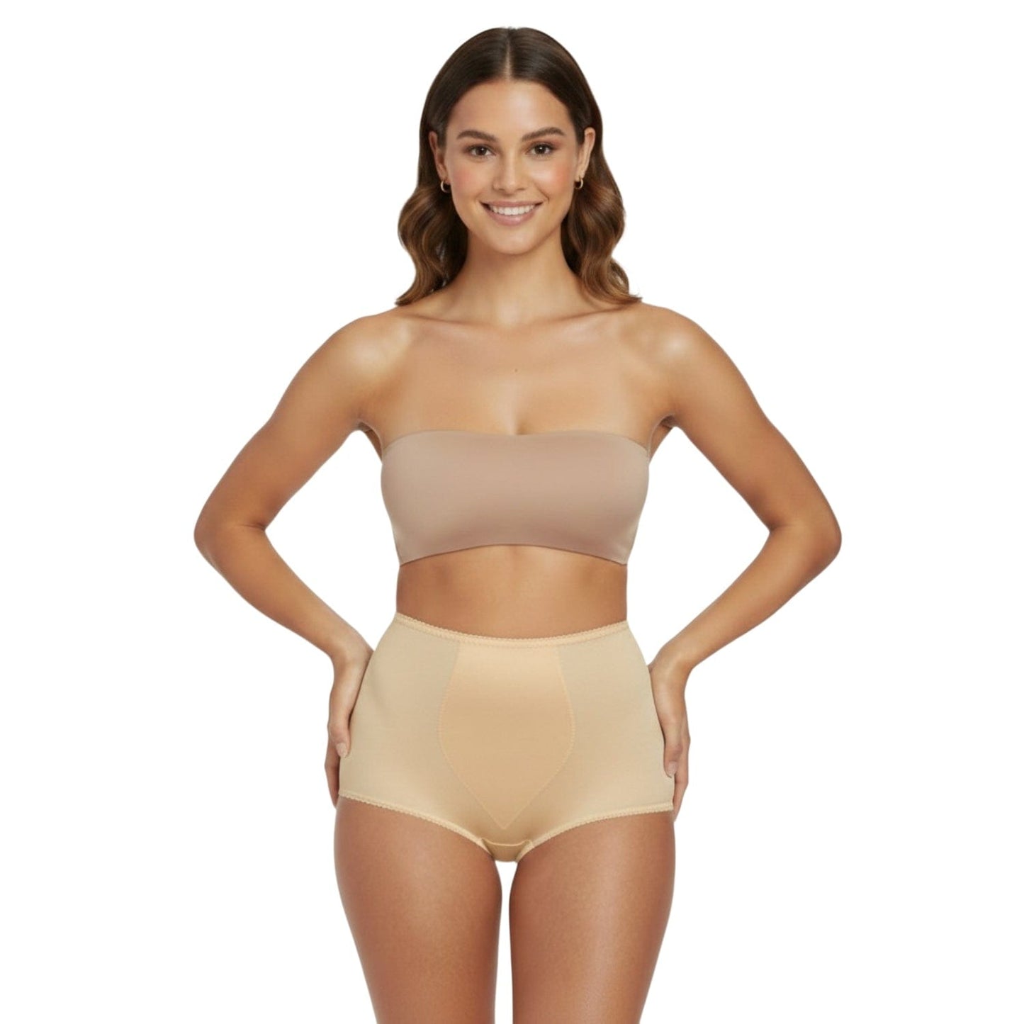 Padded Panty Brief Light Shaping (Removable Pads) | Style 914