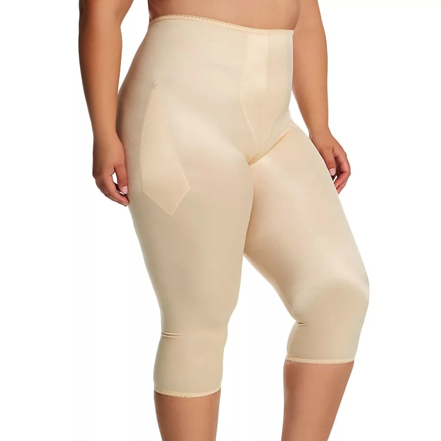 Style 920 | Capri Pant Liner Light Shaping | Satin 4-Way Stretch