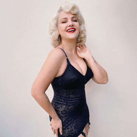 Style 9357 | Body Briefer Extra Firm Shaping  - Black